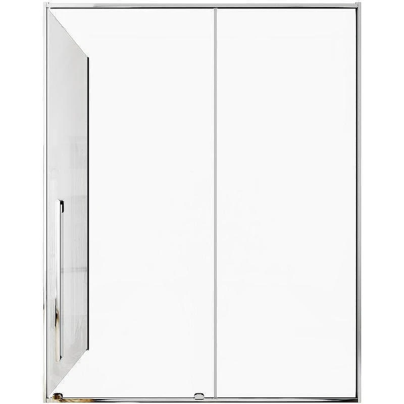 Душевой уголок Allen Brau Fantasy 160x80 3.11010.00 + 3.11011.00 профиль Хром стекло прозрачное