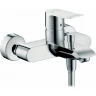 Смеситель для ванны Hansgrohe Metris 31480000 Хром латунь на стену