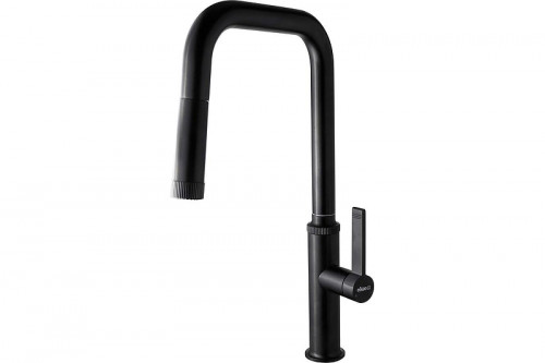 Смеситель для кухни Ekko E6002-7 цвет Черный матовый