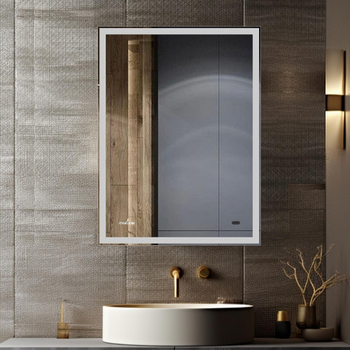 Зеркало Mixline Минио-2 80 547052 с подсветкой с сенсорным выключателем