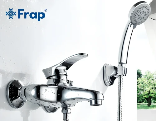 Смеситель для ванны Frap H01 F3201 Хром латунь на стену