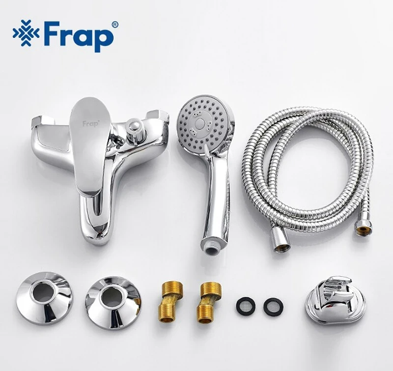Смеситель для ванны Frap H01 F3201 Хром латунь на стену