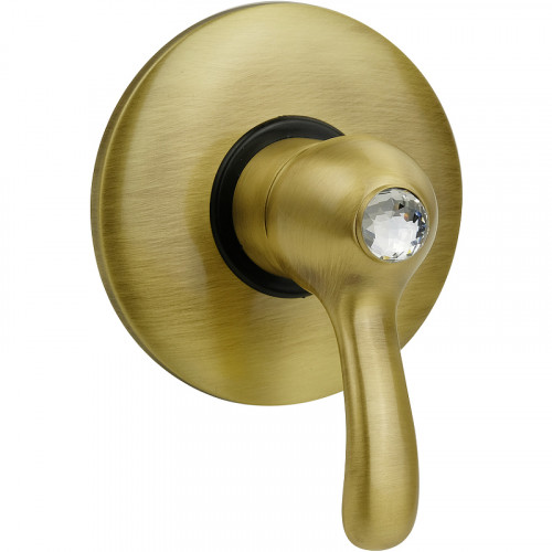 Смеситель для душа Migliore Lem Swarovski 18878 Бронза латунь встраиваемый