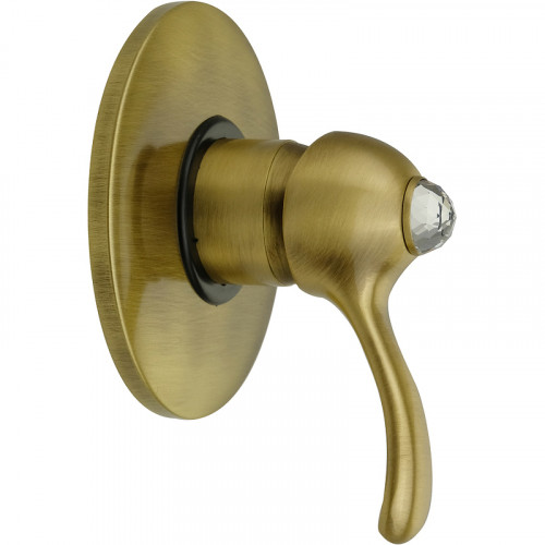 Смеситель для душа Migliore Lem Swarovski 18878 Бронза латунь встраиваемый