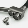 Смеситель для кухни Gappo G4398-19 Графит Черный латунь