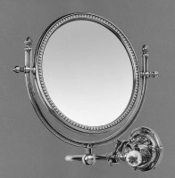 Косметическое зеркало Art&amp;Max Barocco Crystal AM-2109-Cr-C Хром