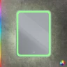 Зеркало Cezares Multicolore 60 CZR-SPC-MC-600-800-RGB-TCH с подсветкой с сенсорным выключателем и функцией памяти стекло
