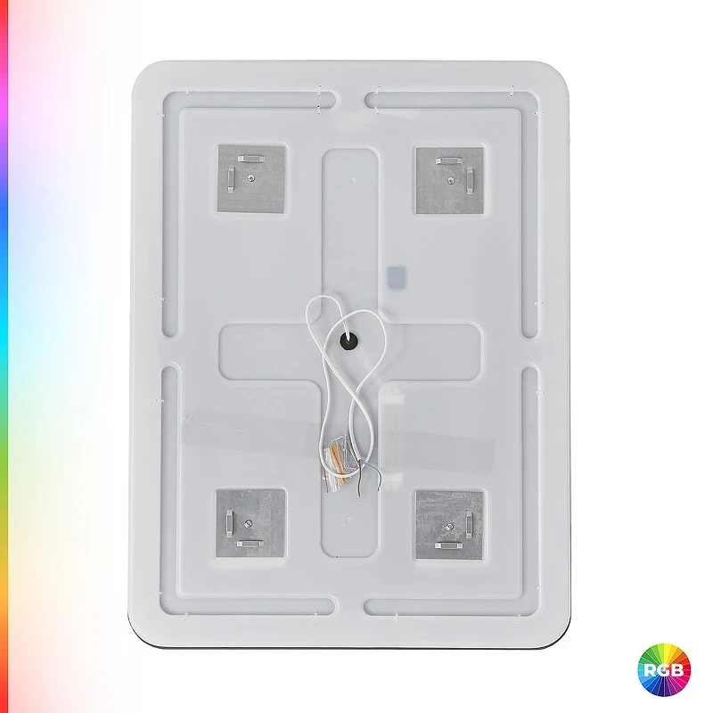 Зеркало Cezares Multicolore 60 CZR-SPC-MC-600-800-RGB-TCH с подсветкой с сенсорным выключателем и функцией памяти стекло