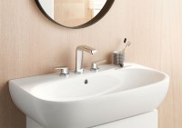 Смеситель для раковины Kludi Pure Solid 343940575 Хром латунь