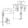 Смеситель для раковины Kludi Pure Solid 343940575 Хром латунь