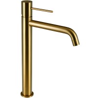 Смеситель для раковины Raiber Graceful RPG-002 Золото матовое латунь