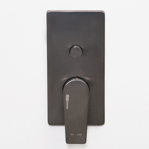 Смеситель для душа WasserKRAFT Wiese 8461 Оружейная сталь латунь встраиваемый