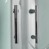 Душевая кабина WeltWasser WW500 Nesse 1002 100x100 10000003281 профиль Хром стекло прозрачное