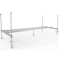 Каркас для ванны Melodia della vita Simple/Relax 160х70 MFEUNI03 Серый