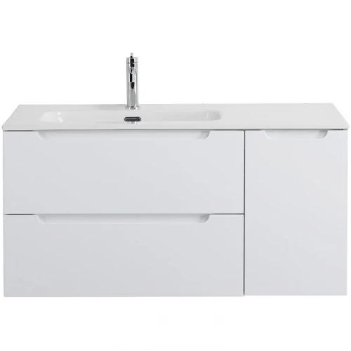 Тумба под раковину BelBagno Etna 100 L ETNA-1000-2C-1A-SO-BL-L подвесная Bianco Lucido МДФ / ЛДСП