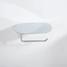 Держатель туалетной бумаги Gappo G30703 с полкой цвет Хром