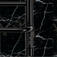 Электрический полотенцесушитель Comfysan Puro EC-8 80x40 012939 Черный матовый