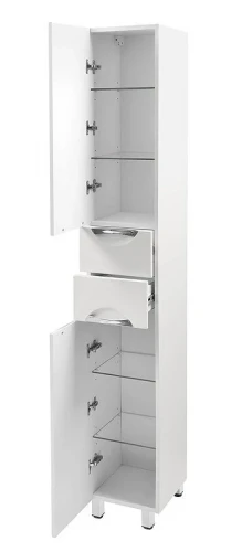 Шкаф пенал Emmy Милли 35 L 410029 цвет Белый