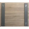Зеркало со шкафом Comforty Варна 90 R 00-00009918 Дуб сонома МДФ / ЛДСП, стекло
