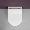 Комплект унитаза DIWO Ceramicanova Play CN3001 с сиденьем с инсталляцией DIWO 4501 с клавишей смыва цвет Глянцевый белый