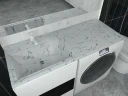 Раковина Stella Polar Мадлен 120 L SP-00001071 на стиральную машину Белый мрамор