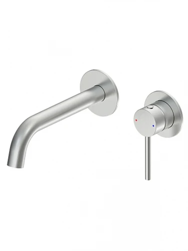 Смеситель для раковины Wonzon &amp; Woghand Stick WW-88869017-BN цвет Брашированный никель