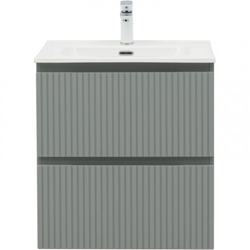 Тумба под раковину Aquanet Джейн 60 335432 подвесная Мисти грин МДФ / ЛДСП
