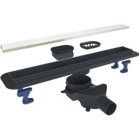 Душевой лоток BelBagno Luce BB-LD-LUCE-60-BIANCO с Белой матовой решеткой / под плитку