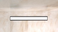 Душевой лоток BelBagno Luce BB-LD-LUCE-60-BIANCO с Белой матовой решеткой / под плитку