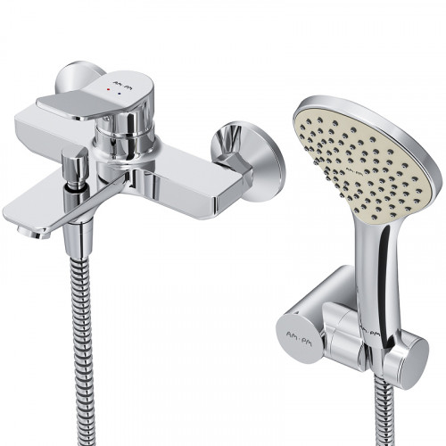 Смеситель для ванны AM.PM X-Joy F85A15000 Хром латунь на стену