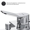Смеситель для ванны AM.PM X-Joy F85A15000 Хром латунь на стену