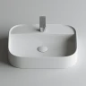 Раковина Ceramicanova Element 55 CN6034 Белая фарфор накладная
