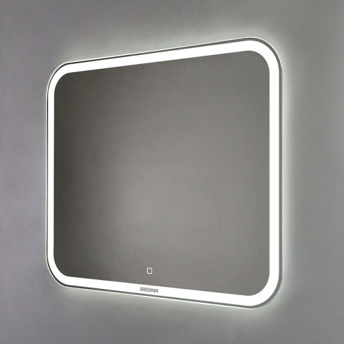 Зеркало Grossman Comfort 80 680680 с подсветкой с сенсорным выключателем стекло