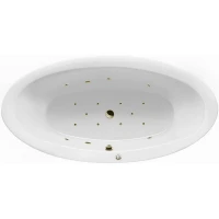 Акриловая ванна Excellent Lumina 190x95 WAEX.LUM19.RELAX.BR с гидромассажем