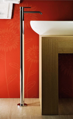 Смеситель для раковины Webert Elio EL832101560 Черный матовый на пол