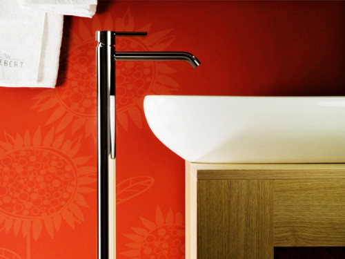 Смеситель для раковины Webert Elio EL832101560 Черный матовый на пол