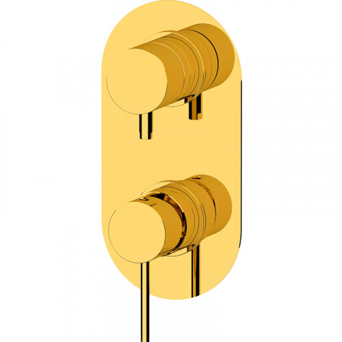 Смеситель для душа Remer X-Style X92KBDO Золото латунь встраиваемый