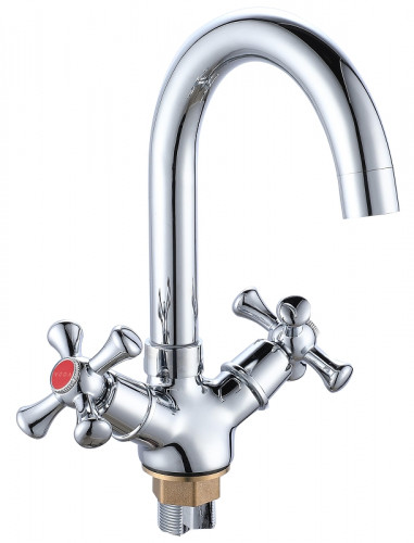 Смеситель для раковины Voda Laguna LGN26L цвет Хром