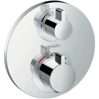 Смеситель для душа Hansgrohe Ecostat E 15758000 с термостатом Хром латунь встраиваемый