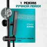 Душевая система Grocenberg GB7090BL Черная матовая
