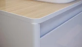Столешница под раковину Velvex Klaufs 120 L StKLA.120.60.TL.MH-216.617 Белая Шатане