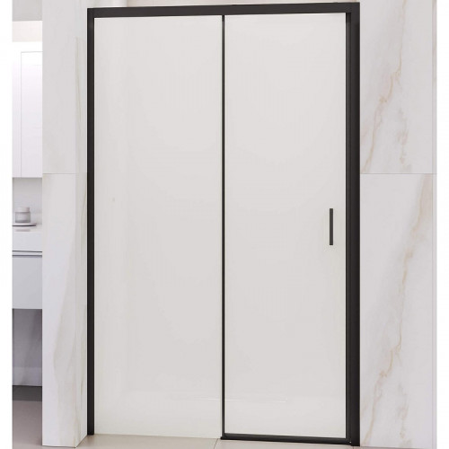 Душевая дверь RGW Passage PA-017 130 350801713-24 профиль Черный стекло матовое-сатинат