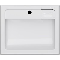 Раковина AM.PM X-Joy 60 M85AWCC0602WG на стиральную машину Белая искусственный камень (литьевой мрамор) на стиральную машину
