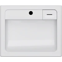 Раковина AM.PM X-Joy 60 M85AWCC0602WG на стиральную машину Белая искусственный камень (литьевой мрамор) на стиральную машину