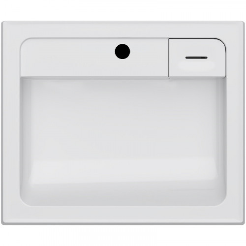 Раковина AM.PM X-Joy 60 M85AWCC0602WG на стиральную машину Белая искусственный камень (литьевой мрамор) на стиральную машину