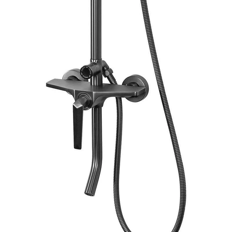 Душевая система Hansberge H5068BG Графит