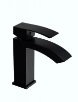 Смеситель для раковины FILARETE Waterfall FL5010BL цвет Черный матовый