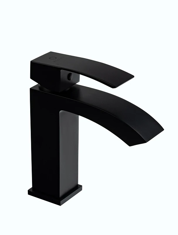 Смеситель для раковины FILARETE Waterfall FL5010BL цвет Черный матовый