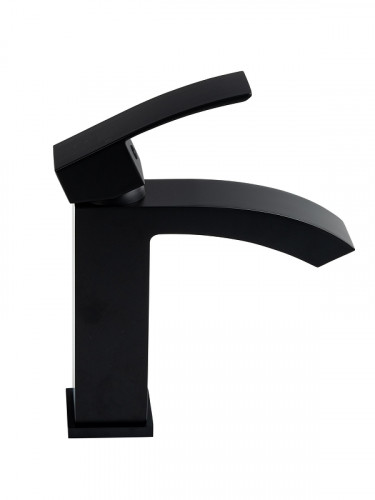Смеситель для раковины FILARETE Waterfall FL5010BL цвет Черный матовый