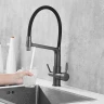 Смеситель для кухни Rose R658Y цвет Пепельный Черный
